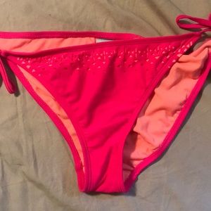 Hot pink bikini bottoms